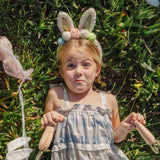 Amber Dress in Blue Gingham