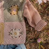 Patchwork Sweater in Meadow Bloom