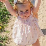 Smock Flutter Set in Dancing Tulips