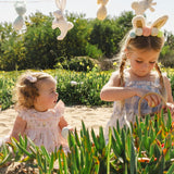 Smock Flutter Set in Dancing Tulips