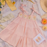 Crochet Dress in Petal Bouquet