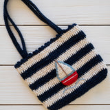 Crochet Purse in Sail Away