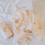 Gauze Bundle Set in Embroidered Bouquet