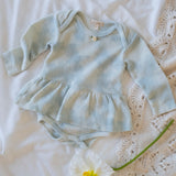 Tie-dye Onesie in Baby Blue
