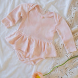 Tie-dye Onesie in Baby Pink