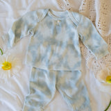 Tie-dye Set in Baby Blue