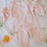 Tie-dye Set in Baby Pink