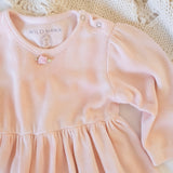 Tie-dye Dress in Baby Pink