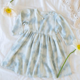 Tie-dye Dress in Baby Blue