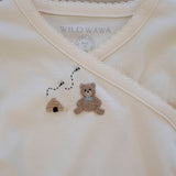 Pima Embroidered Bundle Set in Honey Bear