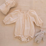 Gauze Romper in Cloud