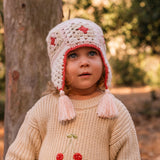 Très Sparkly Sweater in Ecru
