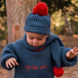 Apres Ski Sweater in Midnight Blue