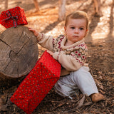 Intarsia Sweater in Ecru