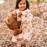Clementine Dress in Cherry Bloom