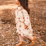 Clementine Dress in Cherry Bloom