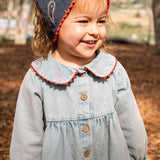 Clementine Dress in Denim Darling
