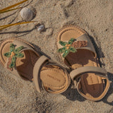 Palm Sandals in Palm