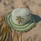 Crochet Bucket Hat in Palm