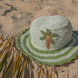 Crochet Bucket Hat in Palm