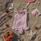 Strawberry Swimsuit in Sorbet Pink