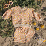 Sweatshirt Set in Lemon Twist