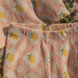 Sleeveless Biker Set in Lemon Twist