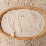 Pima Embroidered Bundle Set in Honey Bear