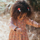 Crochet Clip Set -  Mushroom