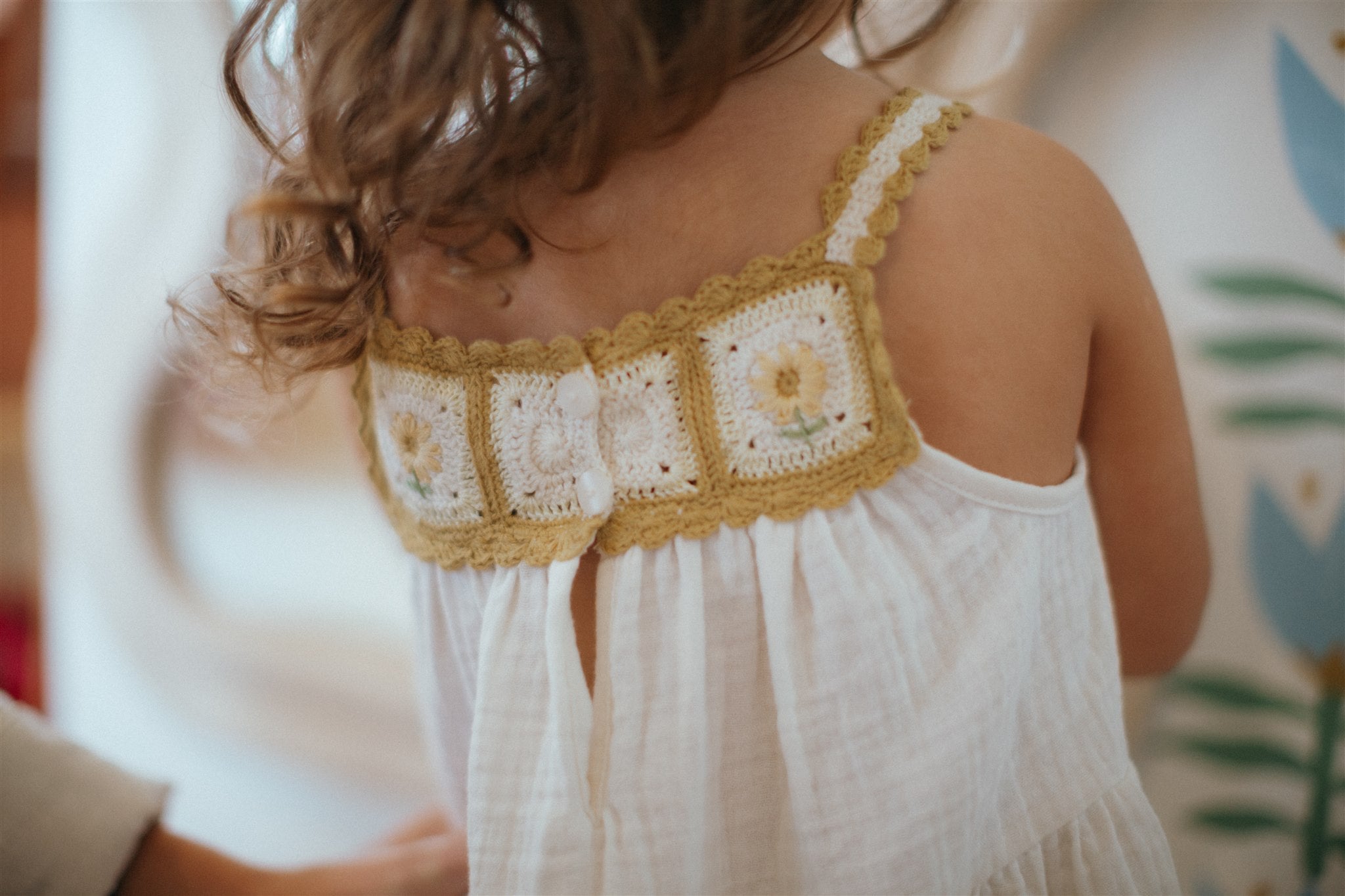 Tulip Blue Crochet Mini Dress – Beginning Boutique US