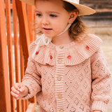 Thea Cardigan in Dusty Bloom