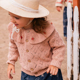Thea Cardigan in Dusty Bloom