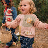 Patchwork Sweater in Meadow Bloom