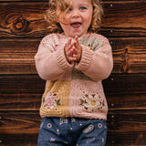 Patchwork Sweater in Meadow Bloom