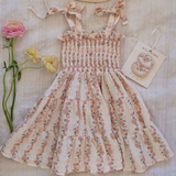 Brisa Dress in Pink Rose Reverie