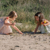 Crochet Clip Set in Blue Bouquet