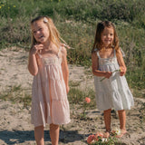 Crochet Dress in Petal Bouquet