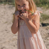 Crochet Dress in Petal Bouquet