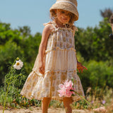 Amber Dress in Early Blooms