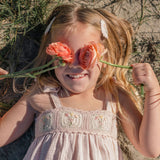 Crochet Dress in Petal Bouquet