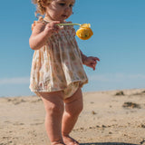 Crochet Clip Set in Pink Rose