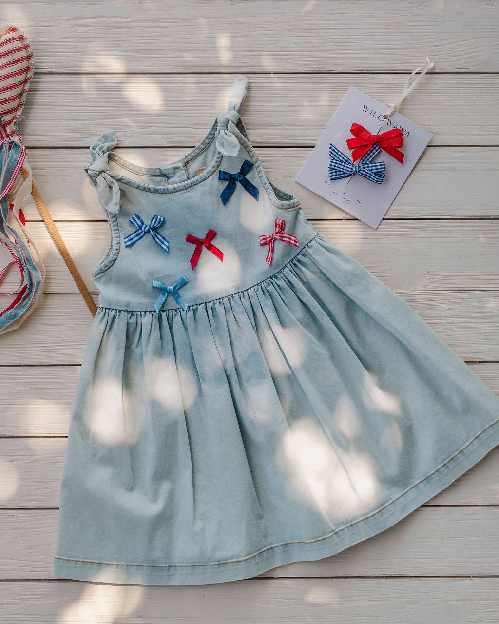 Wild Wawa Piper Dress in Blue