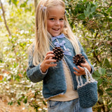 Crochet Purse - Aegean Blue