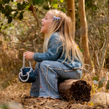 Crochet Purse - Aegean Blue