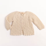 Royal Alpaca Knit Cardigan in Cream