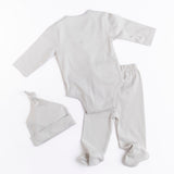 Pima Embroidered Bundle Set in Blue Boat