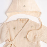 Gauze Bundle Set in Embroidered Butterflies