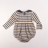 Marina Romper in Navy Stripe