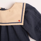 Mariner Belle Dress in Navy