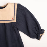 Mariner Belle Dress in Navy
